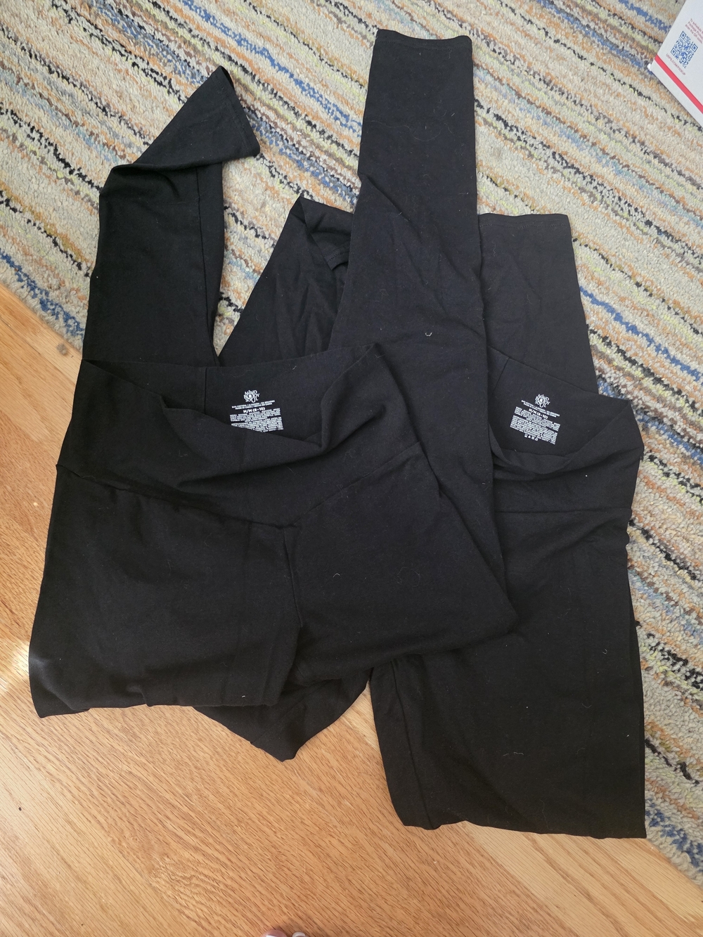 Mind Body & Soul High-Rise Black Performance Leggings - Everyday Stretch